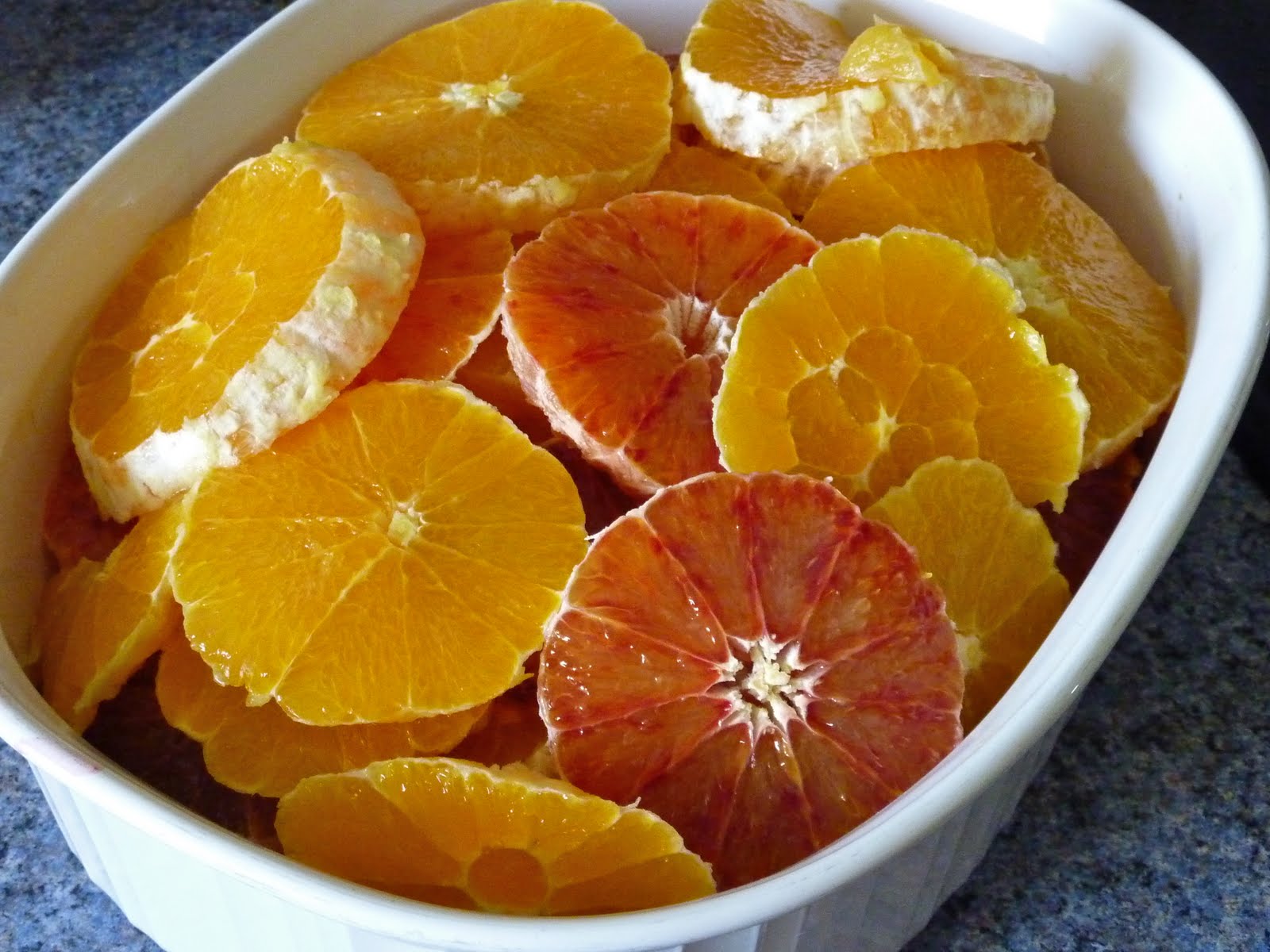 Maida Heatter BakeOff Raspberry Oranges