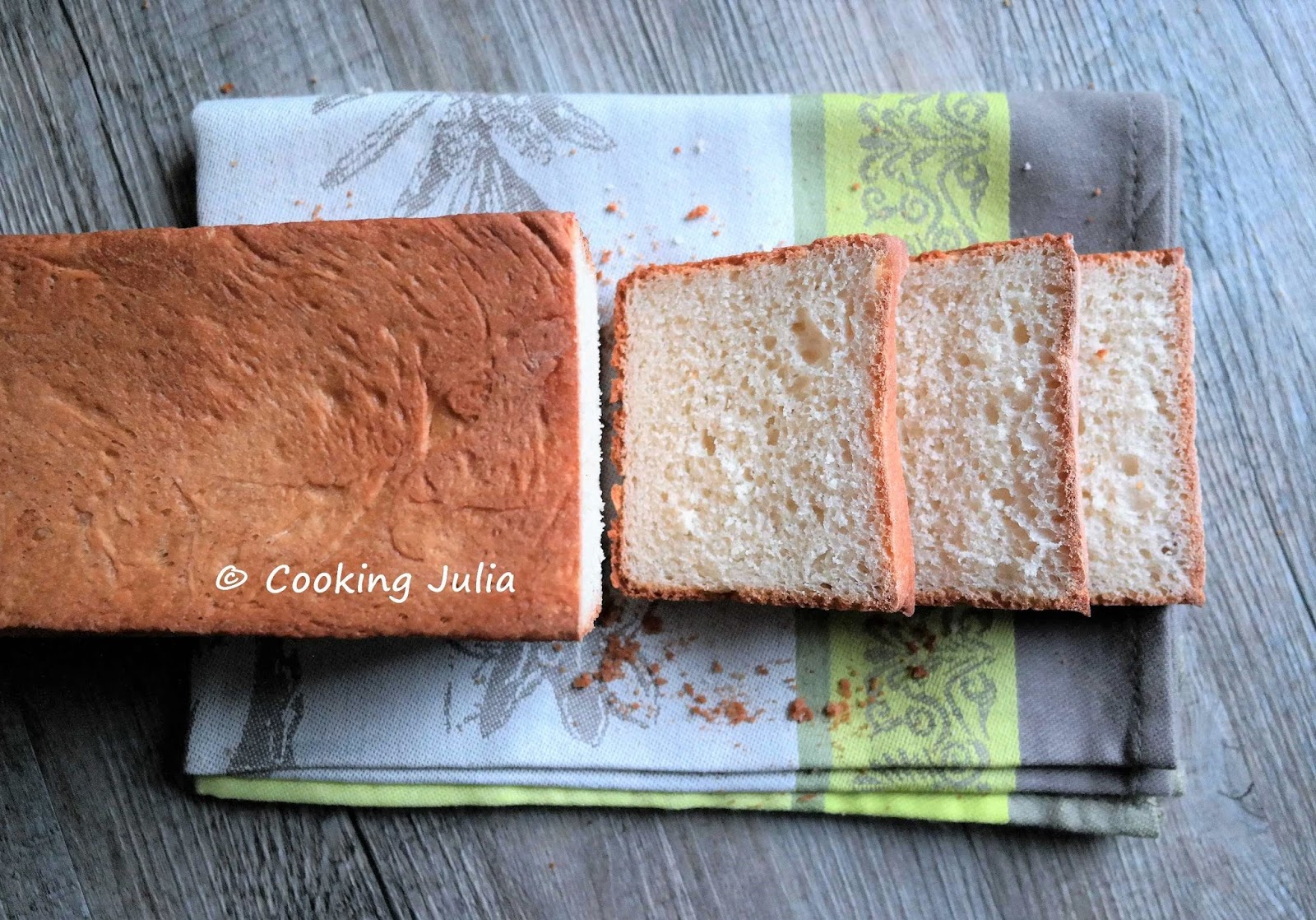 COOKING JULIA PAIN DE MIE MOULÉ (PARTENARIAT AVEC CUISIN'STORE)