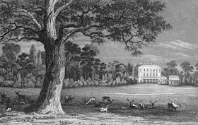 Bushy House from History of the life and reign  of William the Fourth by R Huish (1837)
