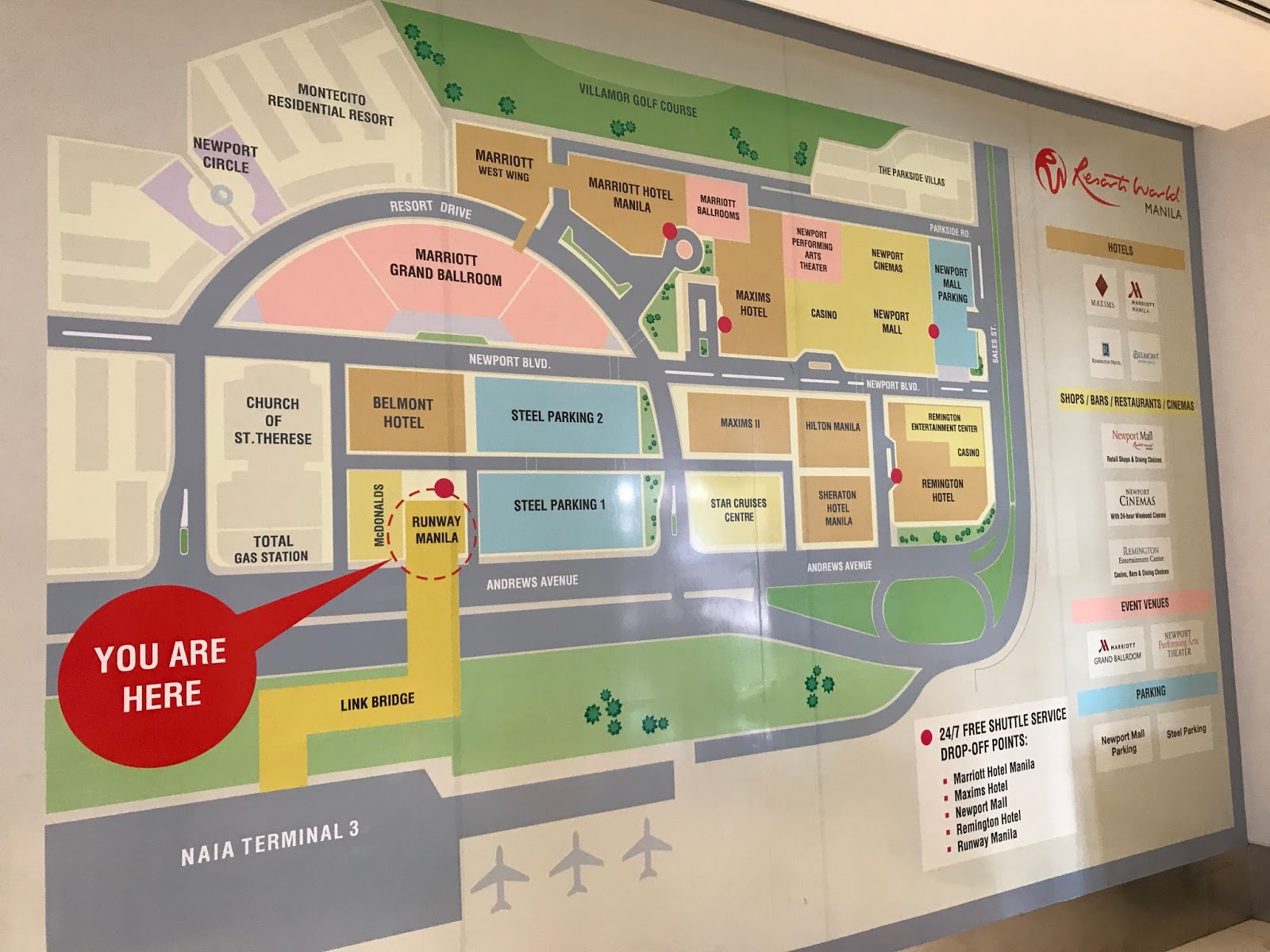 Resorts World Manila Map Observe The World: Manila Philippines Best 4 Most Visited Integrated Resort,  Hotel & Casino