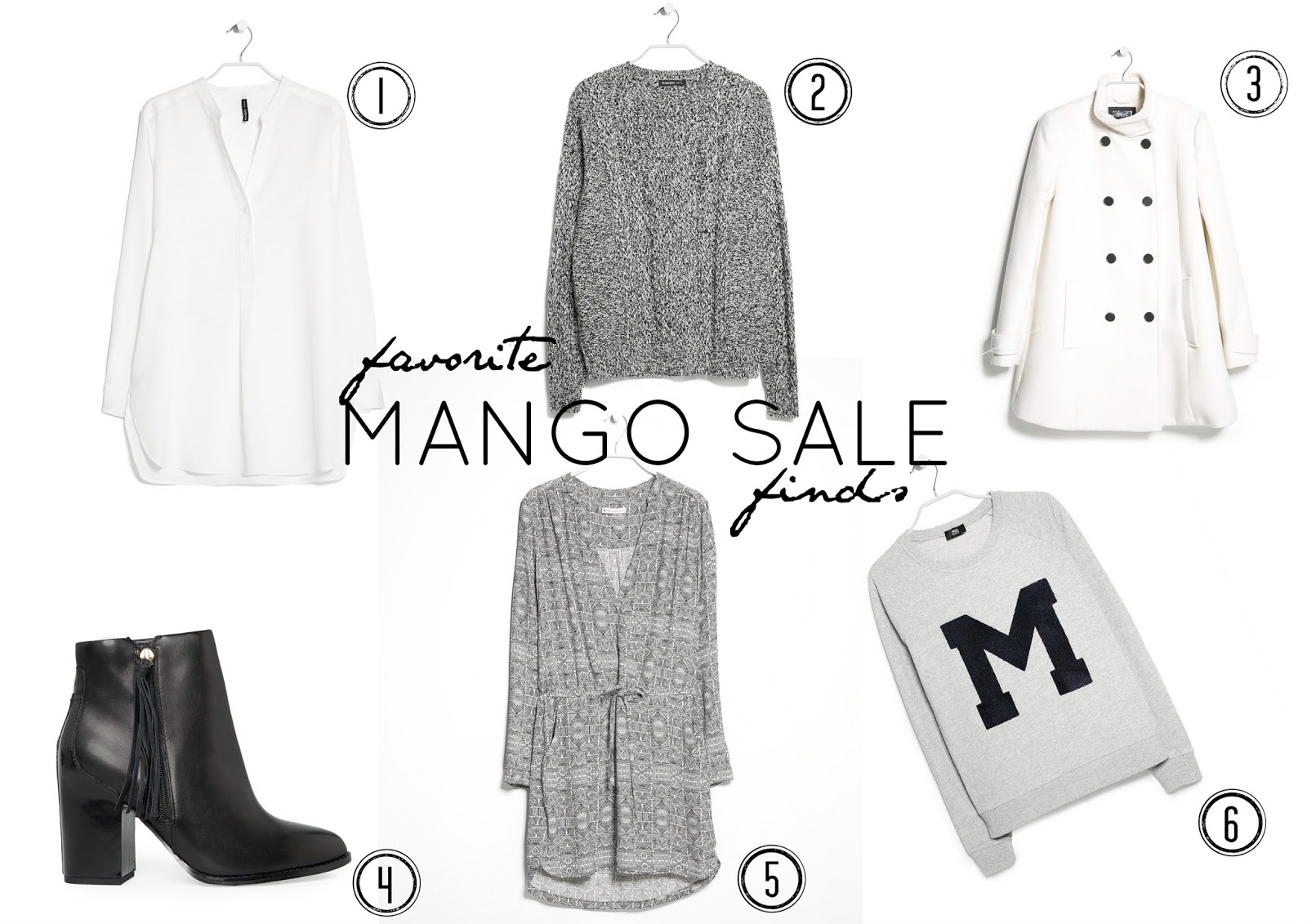 Mango Sale TheBlondeLion Monochrome Black White
