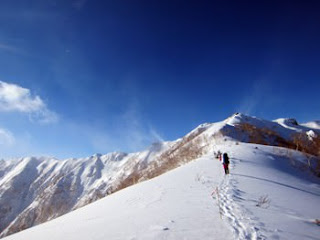 燕岳の冬山登山