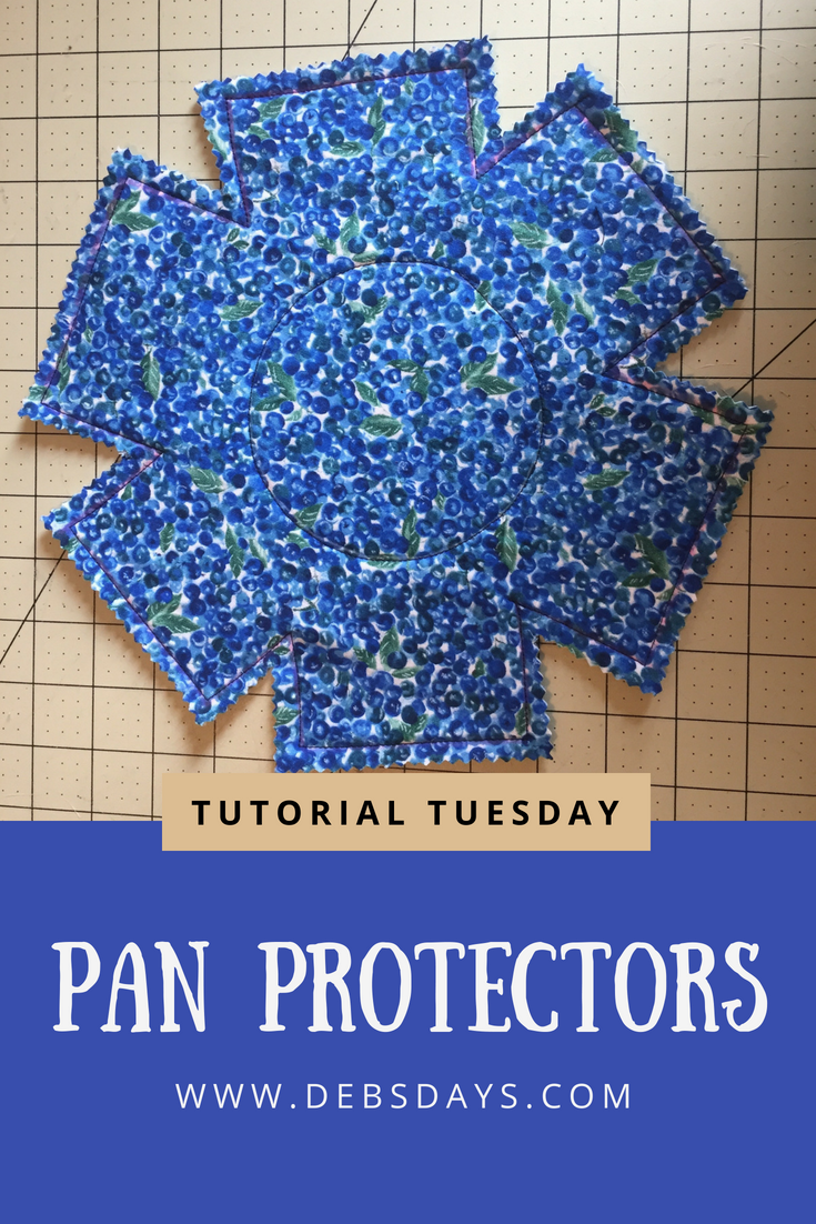 Deb's Days Tutorial Tuesday How to Make Pan Protectors