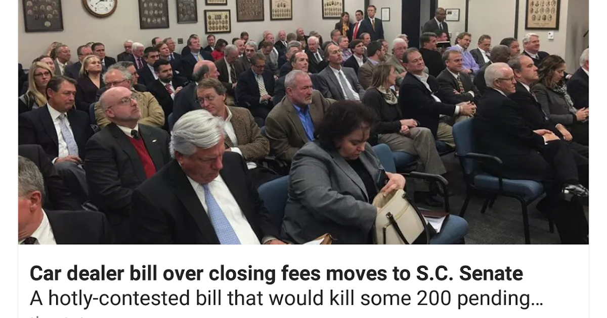 The Car Business Insider The 'Dealer Fee' Scam Revealed in South Carolina