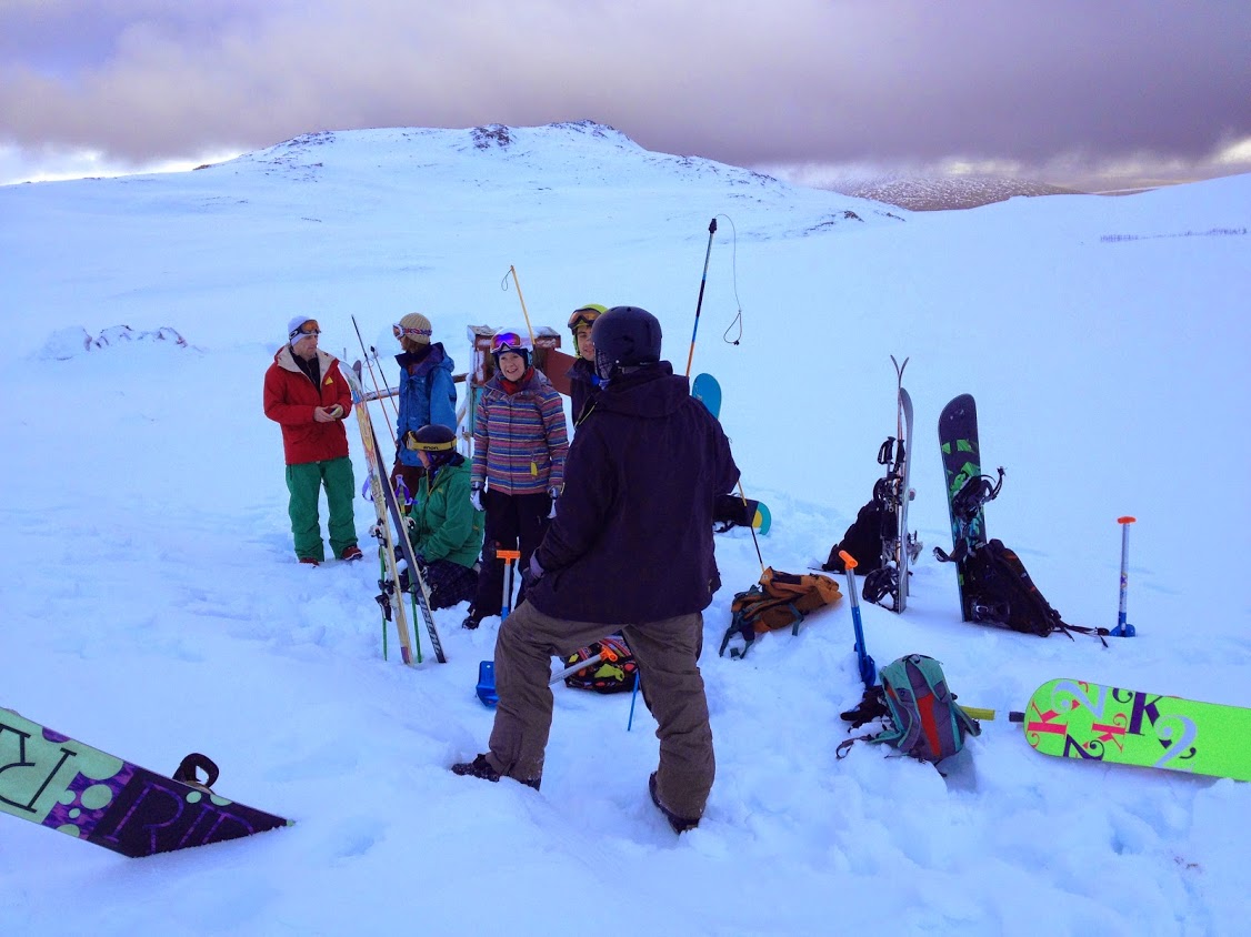 CrankitupGear Glencoe Avalanche Awareness Training