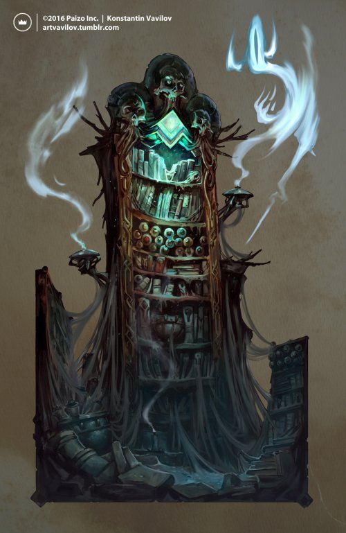 As sombrias ilustrações de fantasia e terror para games de Konstantin Vavilov Konstantin Vavilov artstation arte ilustrações sombrio terror fantasia games diablo book adria buried city