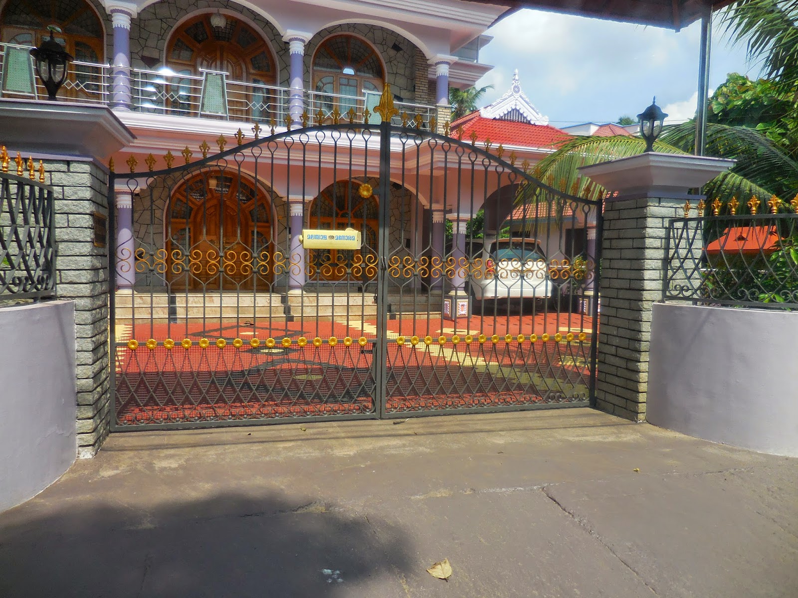 Kerala Gate Designs: Kerala House Gate Designs