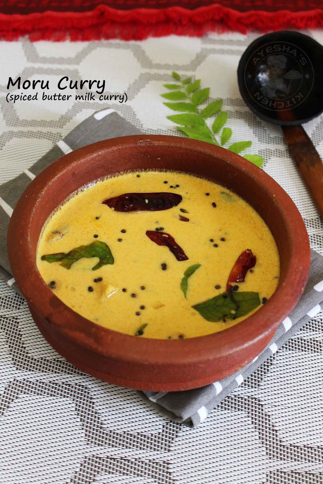SPECIAL MORU CURRY SPICED BUTTERMILK CURRY / KERALA RECIPES