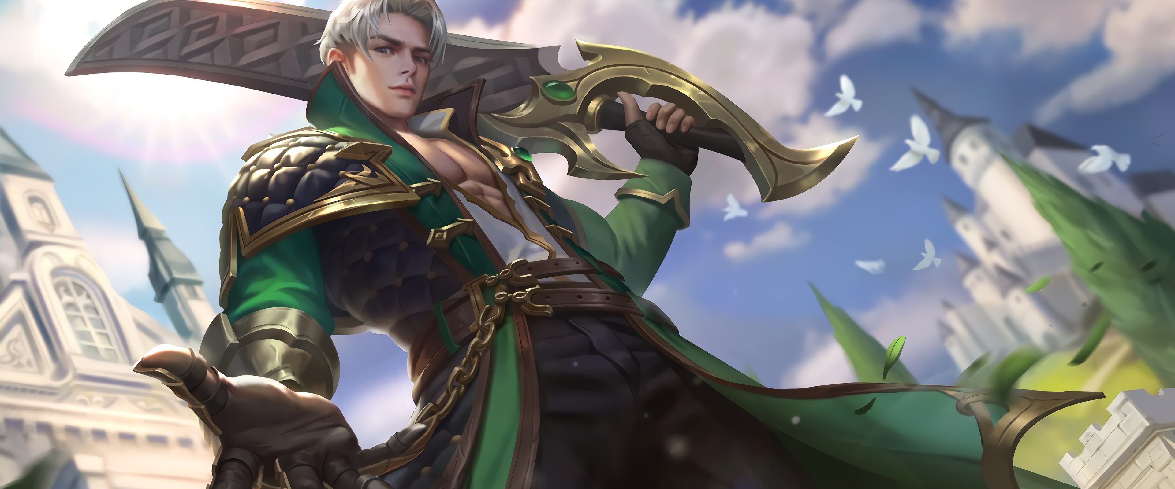 Alucard Lone Hero Skin Mobile Legends 4k Wallpaper 173
