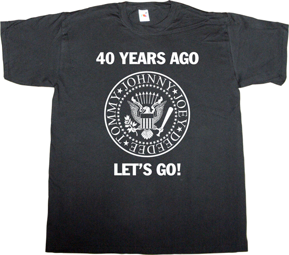 ramones  cbgb rock tribute anniversary punk legends t-shirt ephemeral-t-shirts
