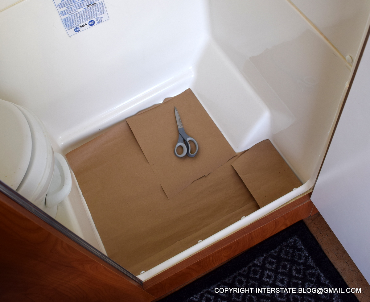 THE INTERSTATE BLOG WET BATH FLOOR MAT FOR AIRSTREAM INTERSTATE