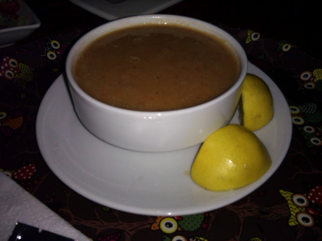 Organik mercimek çorbası..Vegan soup of the day...Lentil and vegetables soup...