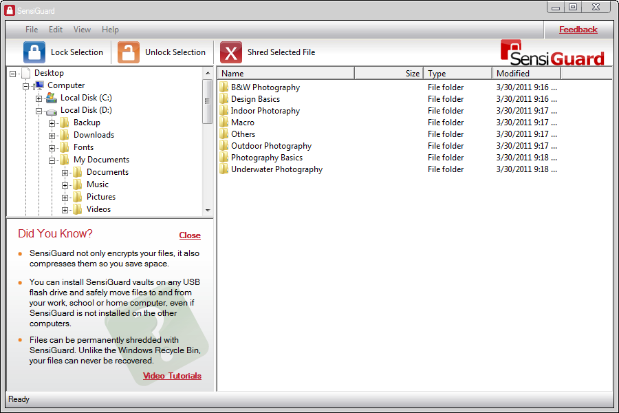 Feature files