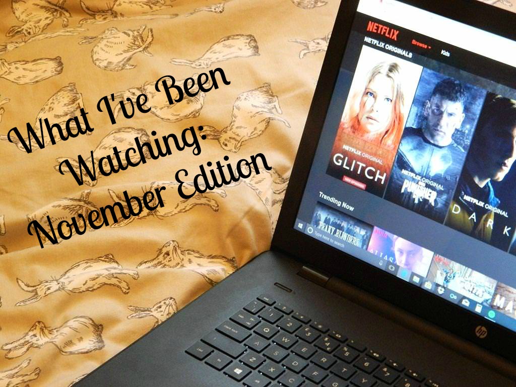What I've Been Watching November Edition Blogmas 4 Raiin Monkey