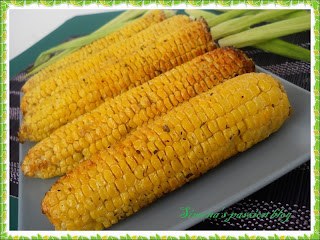 Porumb copt cu unt aromat