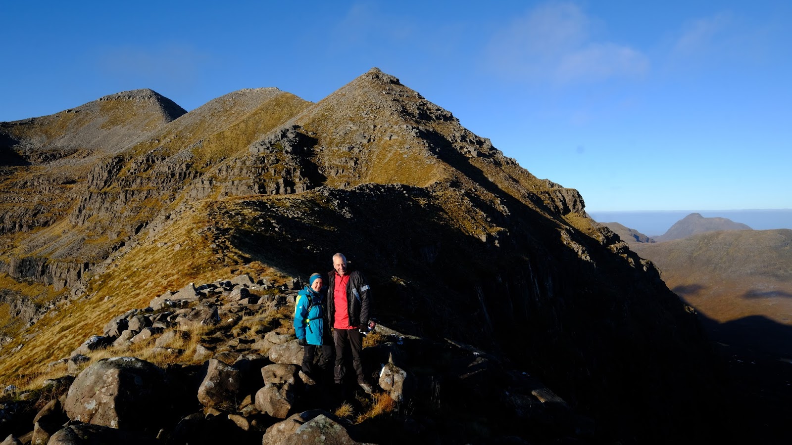 TARMACHAN MOUNTAINEERING LIATHACH TRAVERSE IN STUNNING WEATHER