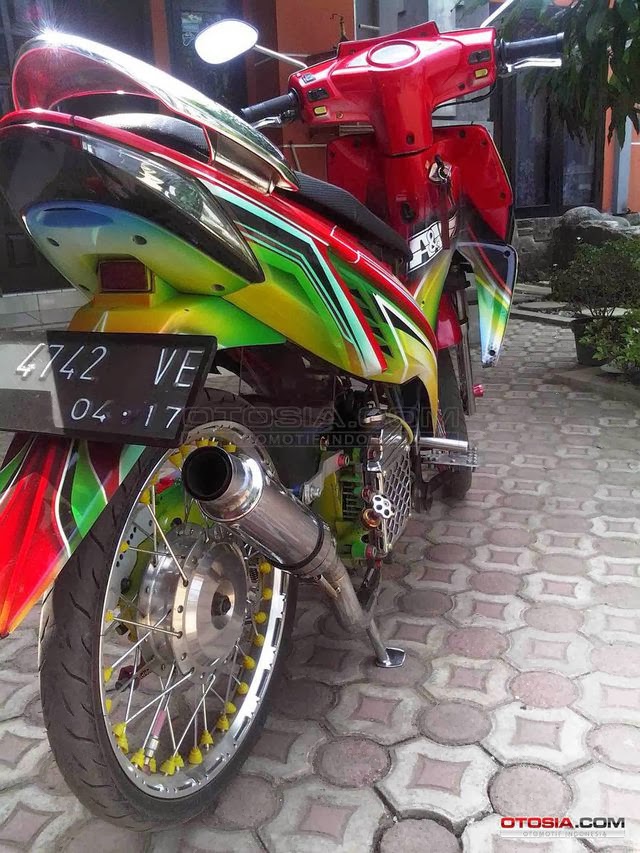 Modifikasi Motor Honda Matic Vario