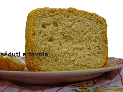 pane con la macchina del pane