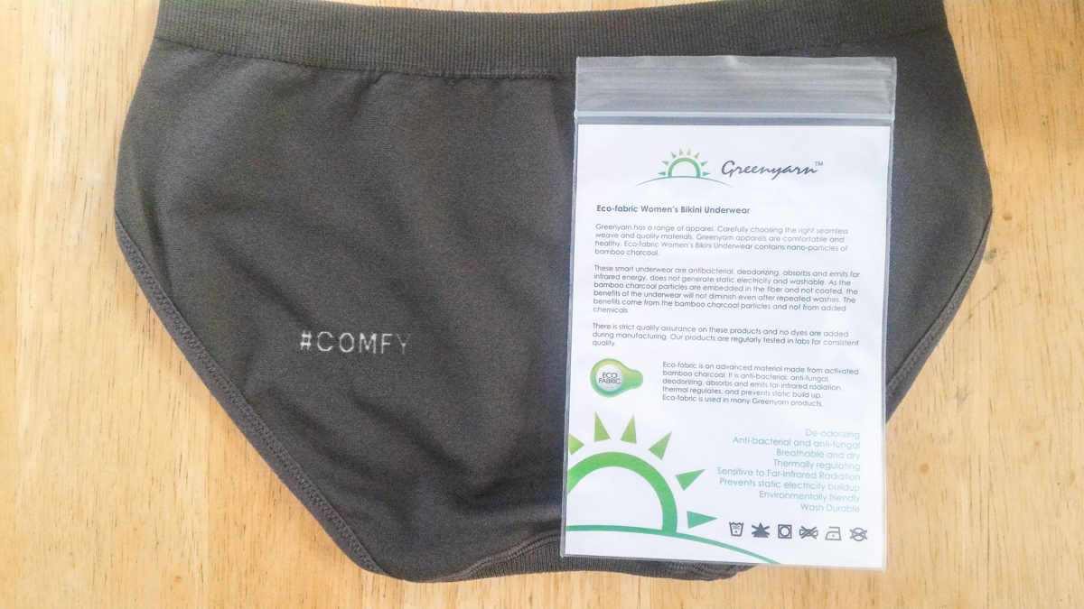 Greenyarn's Blog: Nanotech Bamboo Charcoal Underwear #Comfy to be