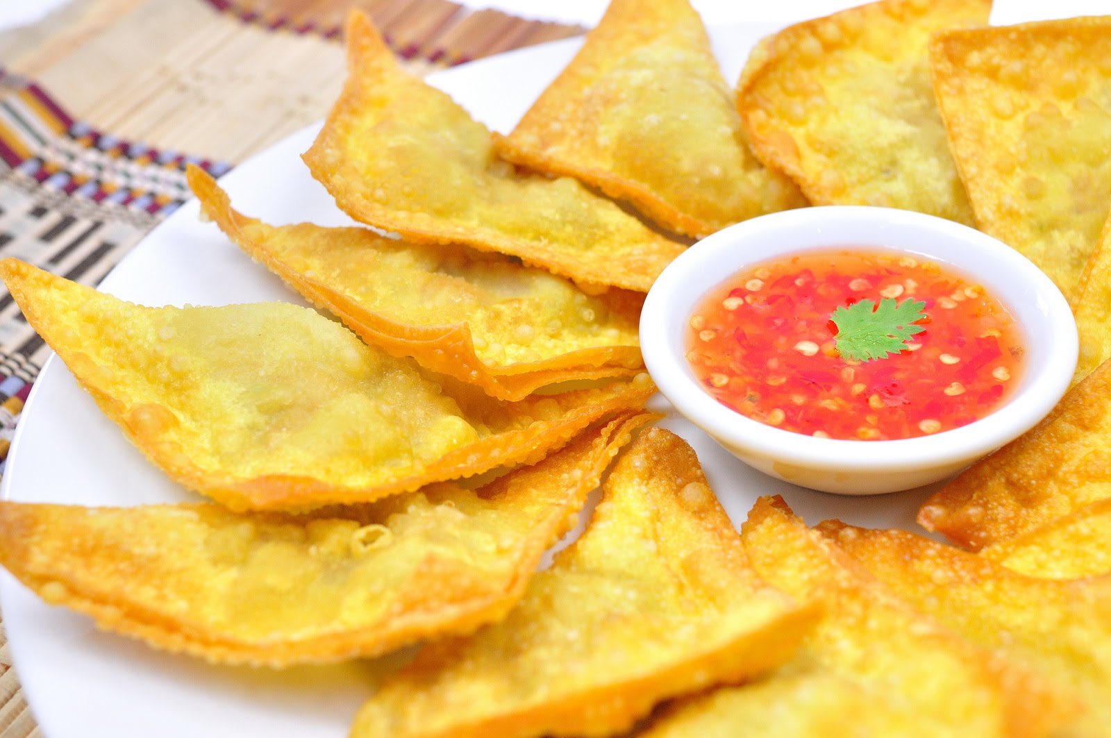 Thai Food Recipes THAI FRIED WONTON