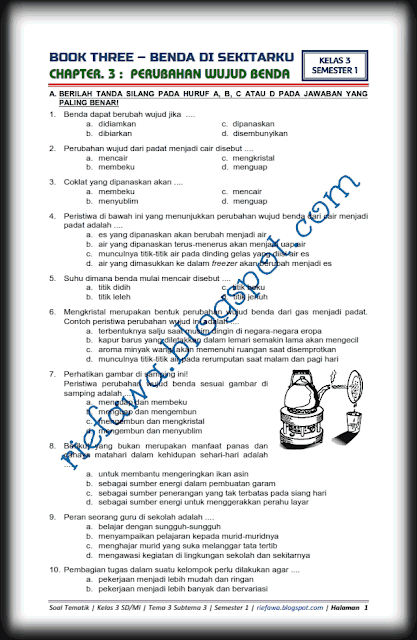 Contoh Soal Pronoun Pilihan Ganda Kelas 9