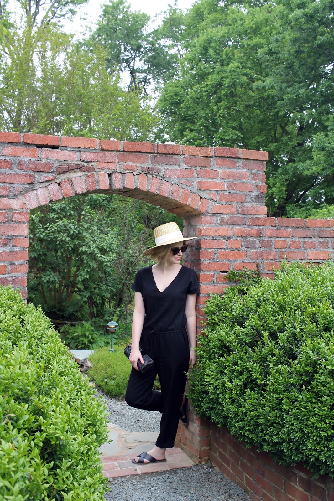 relaxed linen jumpsuit