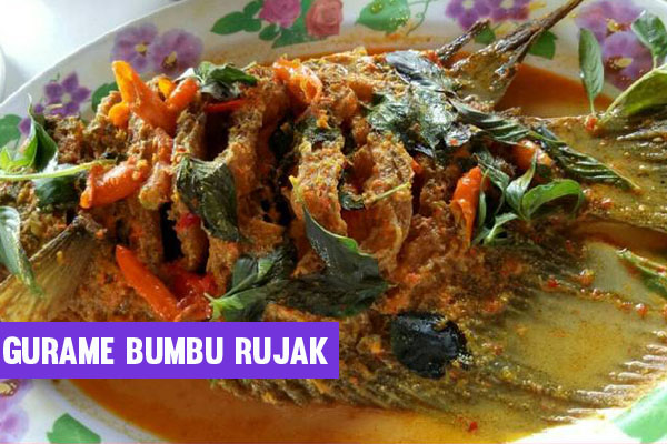 Cara Membuat Dan Resep Ikan Gurame Bumbu Rujak Serahasia Com Informasi Seputar Resep Makanan