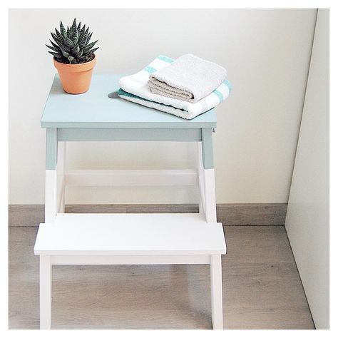 17 ideas para personalizar tu taburete Bekvam de Ikea