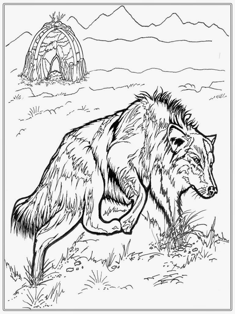 Wolf Coloring Pages For Adults Zentangle Adult Coloring Pages Printable For Wolf Coloring