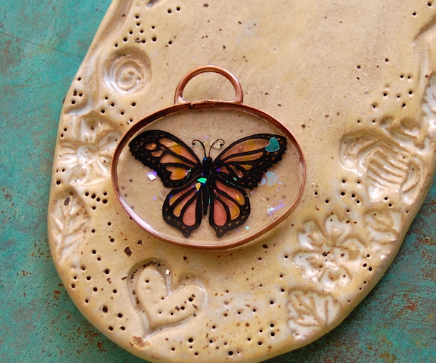 Gaea Ceramic Bead and Art Studio Blog Copper, Art and Resin...