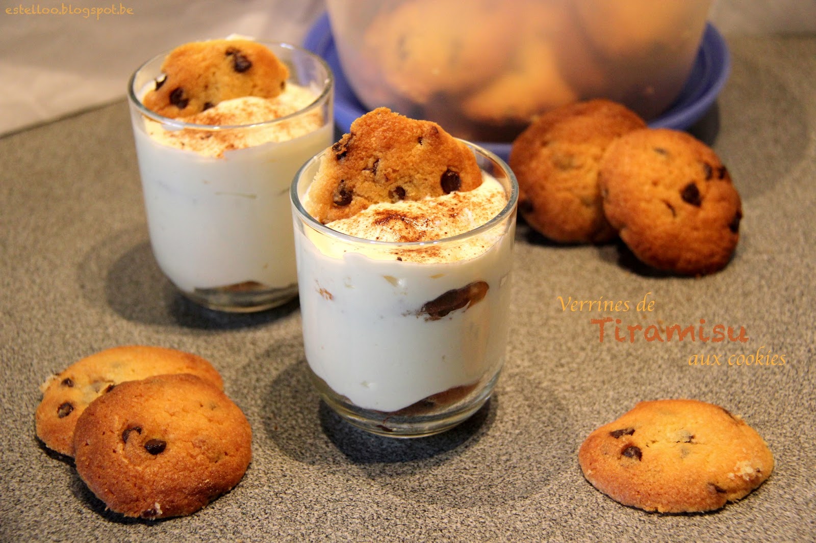 Petites verrines de tiramisu aux cookies. | Enjoy today with Estelloo`