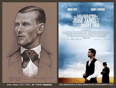 Jesse James. by Travis Simpkins. The Assassination of Jesse James by the Coward Robert Ford