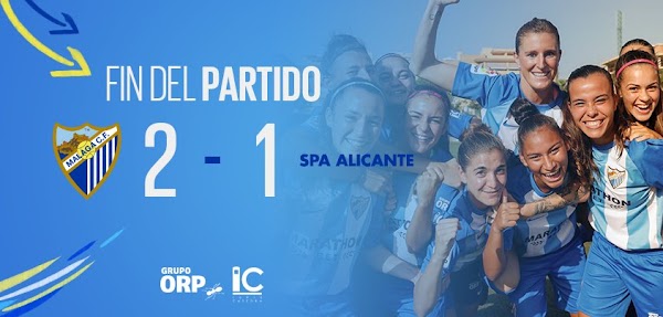 El Málaga Femenino remonta al SPA Alicante en un gran partido (2-1)