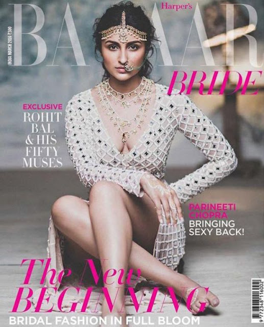 Parineeti Chopra Features on Harper’s Bazaar Bride Magazine