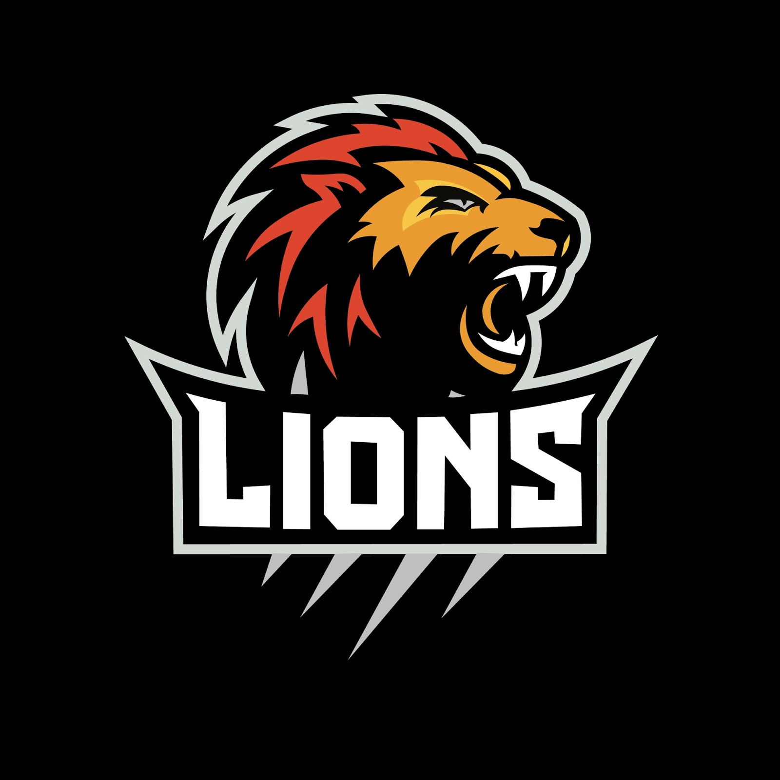 Letter R Lion Logo Design