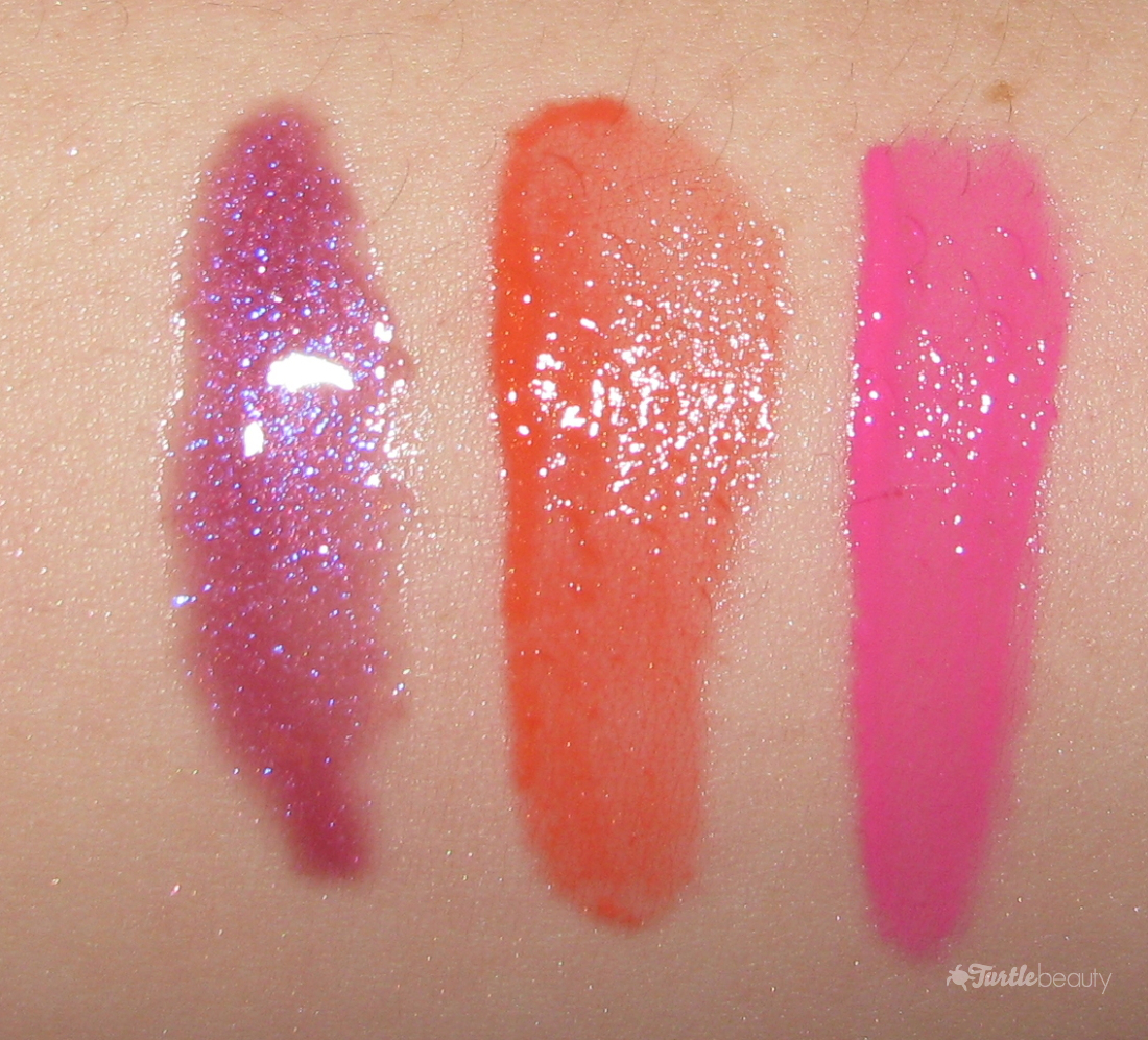 Turtle Beauty Assorted UK Brand makeup swatches (Boots, Barry M, Kiko
