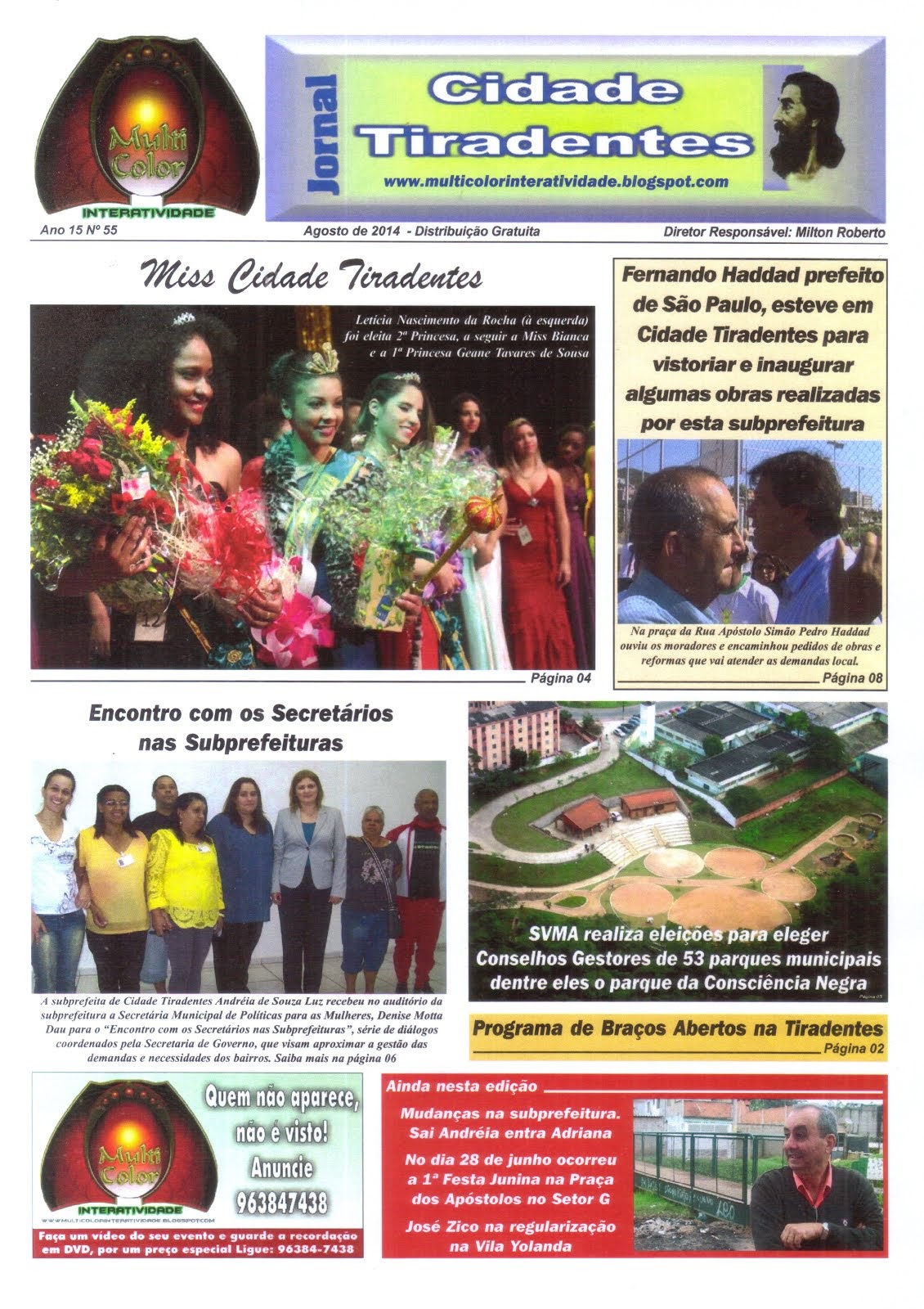 Jornal Cidade Tiradentes 55