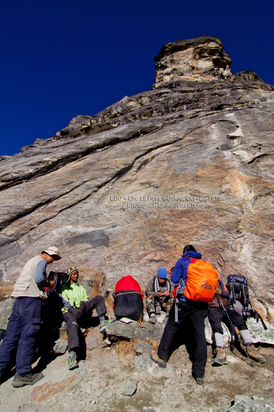 Crossing Cho La Pass via Dzongla