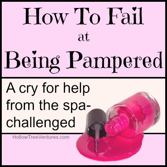 Robyn Welling @RobynHTV fail at being pampered
