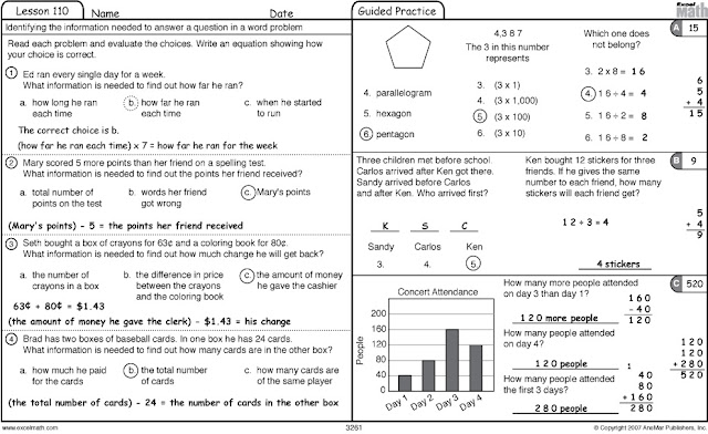 excel math lesson 76 worksheet