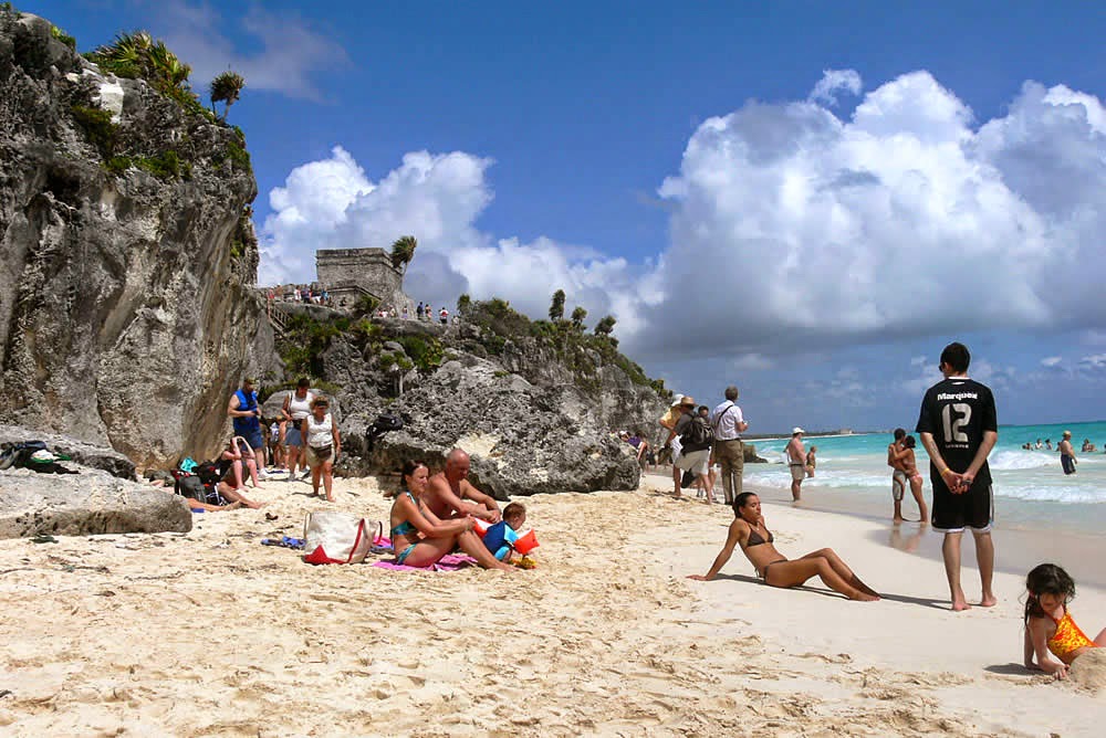Island Nude Beach - Tulum Beach The Most Popular Beach Of Mexico | Wallpaper view