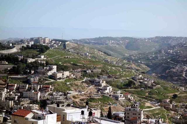 Le mur de séparation - Jérusalem Est