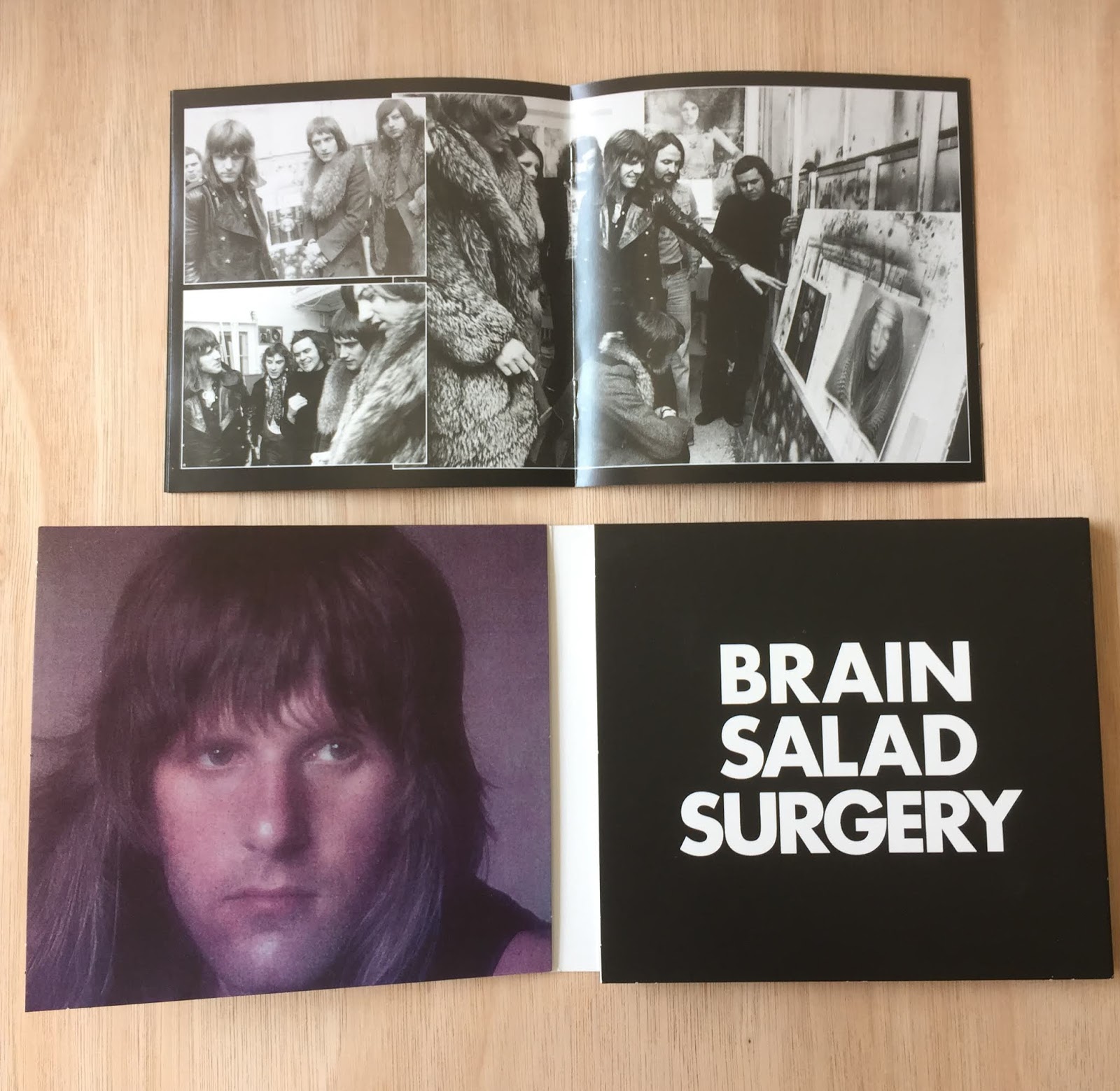 Brain Salad Surgery LP VG+ Emerson Lake & Palmer Canada Manticore MC 66669 