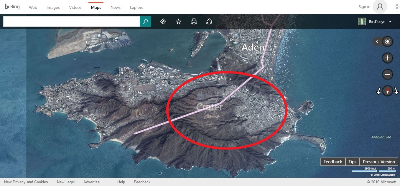 Misteri Kawah Aden Yaman Dan Kaitanya Dengan Api Yang Menggiring
