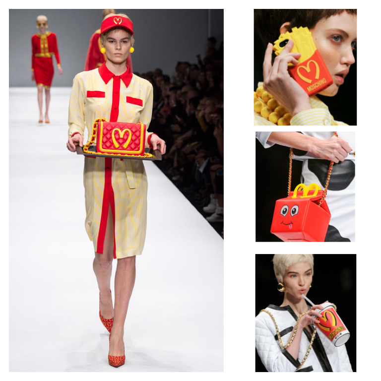 moschino mcdonalds bag