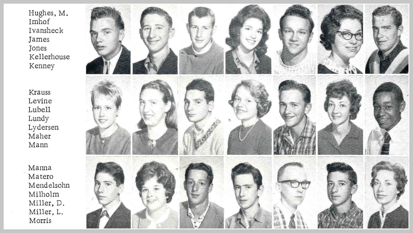 EverythingCroton PART 4, THE CHHS CLASS OF 1962 YEAR BOOK, JUNIORS