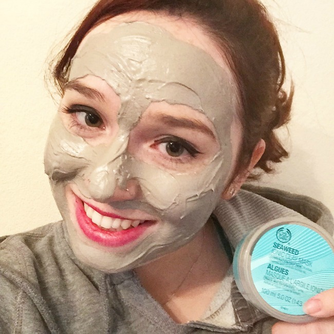 Nourish ME Review of The Body Shop's Seaweed Clay Face Mask