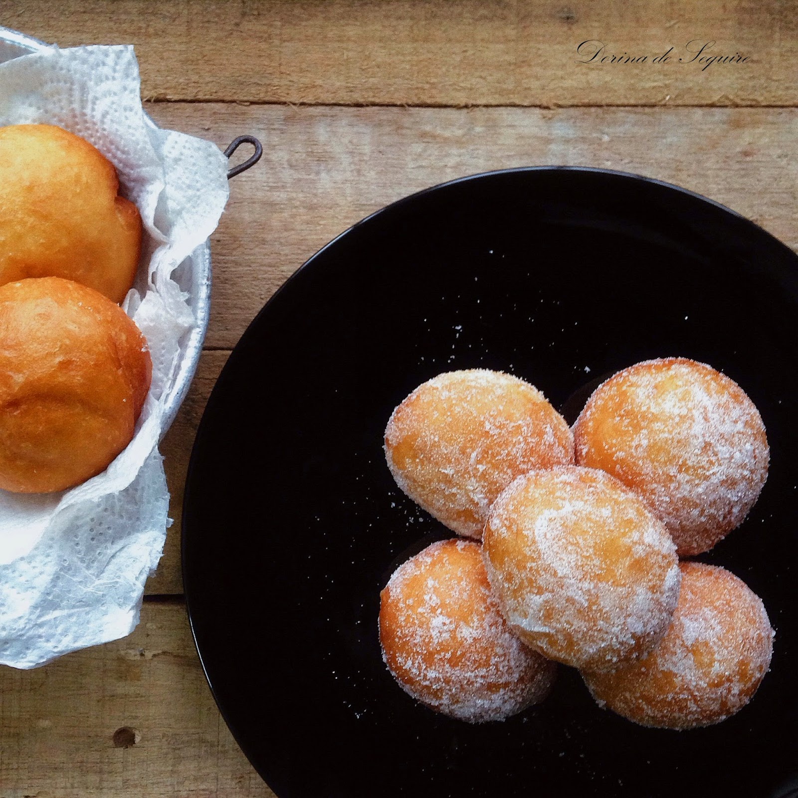 Dorina's Delight™ DOUGHNUT BALLS WITH LEMON CUSTARD FILLING