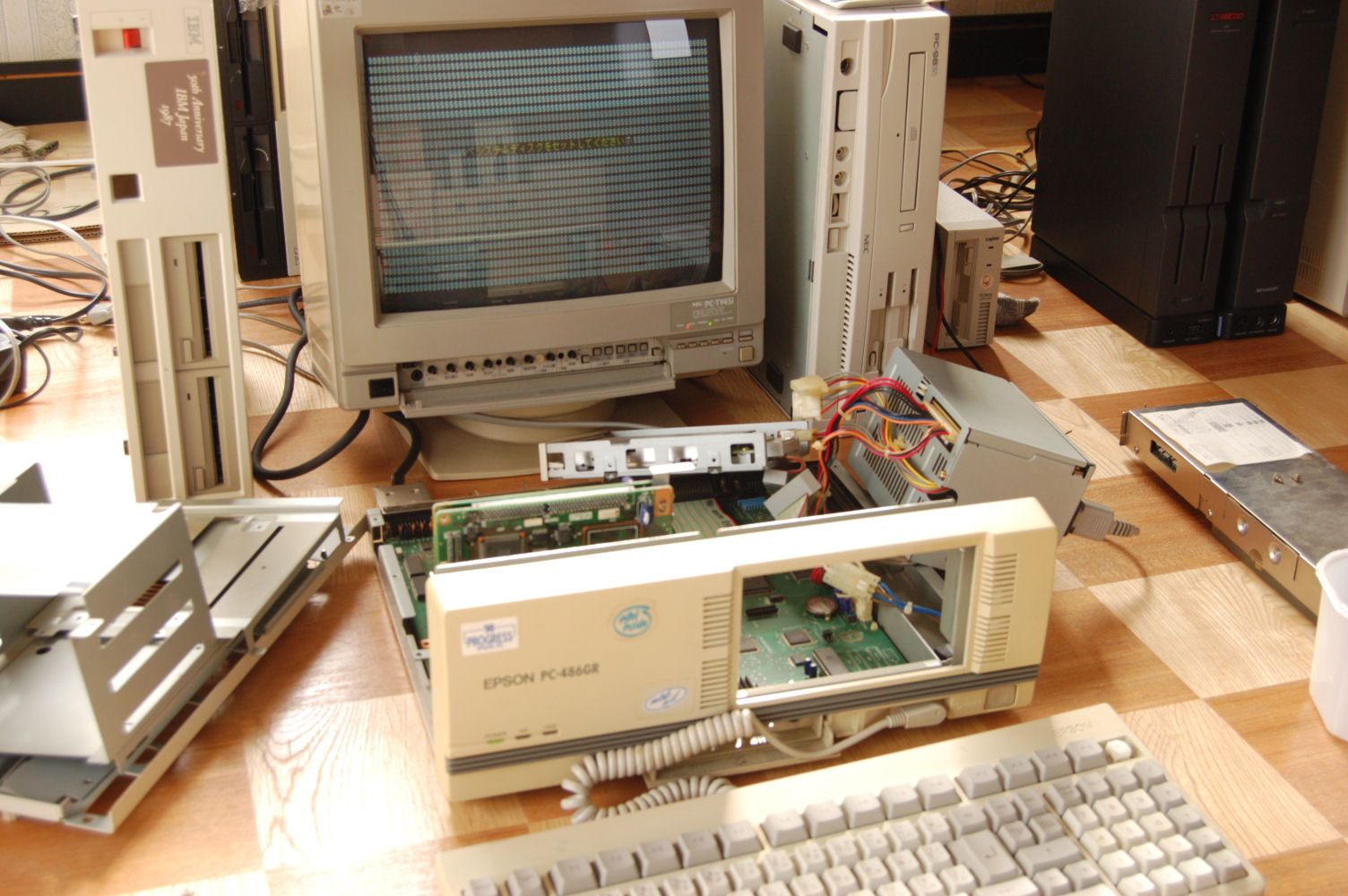 EPSON PC-486GR本体 PC486GR3 メンテナンス済 品