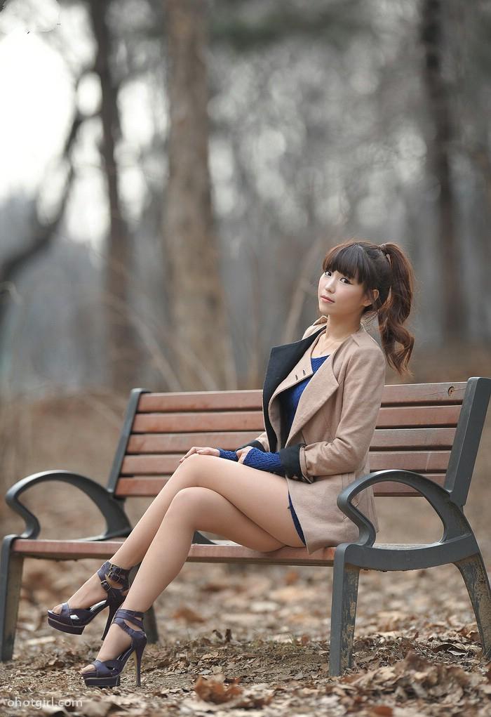 Lee Eun Hye Sexy Girl Korea Lee Eun Hye In Blue Skirt B